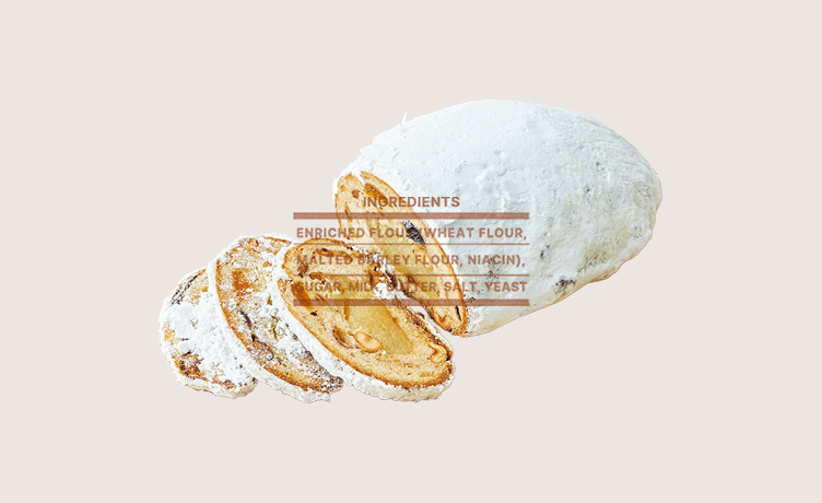 [빵가루집안] 밀도 슈톨렌 원재료 분석